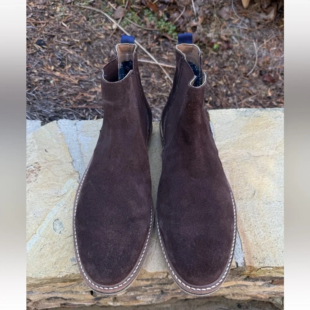 Walk London Men's Brown Suede Chukka Boots Sz 11